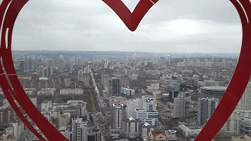 ЕКАТЕРИНБУРГ СО СМОТРОВОЙ ПЛОЩАДКИ БАШНИ "ВЫСОЦКИЙ"